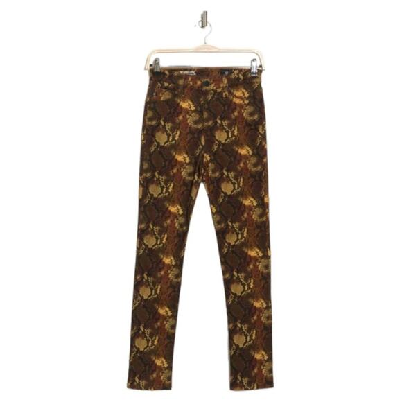 AG Sophia Snakeskin Print Ankle Pants Size 25 NWT $245 MSRP - Picture 1 of 7